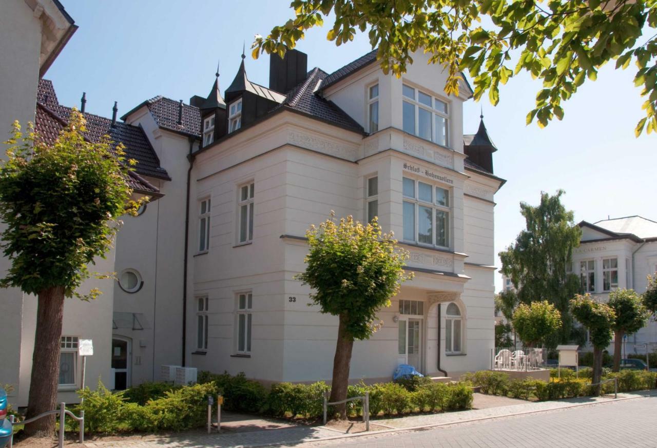 Ahlbeck, Schloss Hohenzollern Fewo Schlosszimmerchen Херингсдорф Экстерьер фото